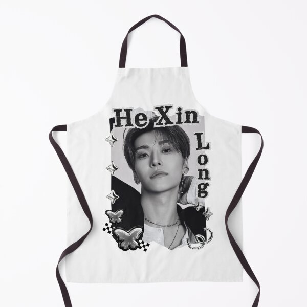 Item preview, ALPHA DRIVE ONE (ALD1) He Xin Long (贺鑫隆) (Xinlong) (씬롱) Global KPOP Boy Group Black and White Collage Digital Art Portrait designed and sold by AJUNICE STUDIO.