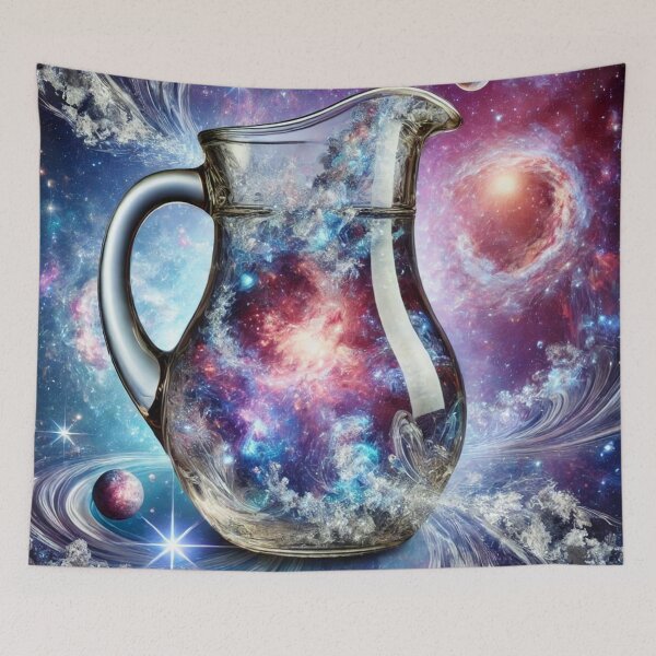 Item preview, A carafe of water containing the galactic universe designed and sold by Tommandjerry.