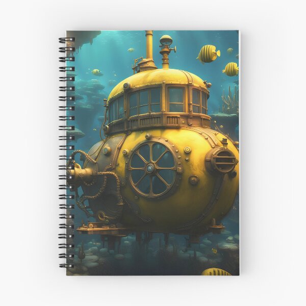 Item preview, Yellow Submarine Adventure Beneath the Waves designed and sold by PawPrintedArt.