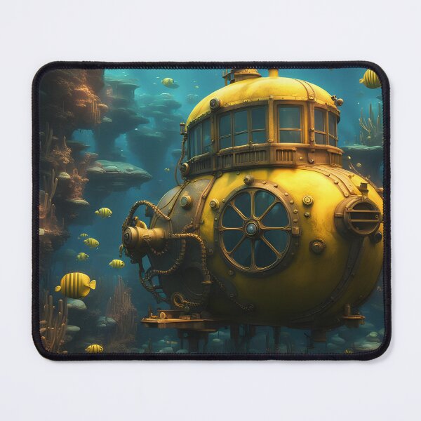 Item preview, Yellow Submarine Adventure Beneath the Waves designed and sold by PawPrintedArt.