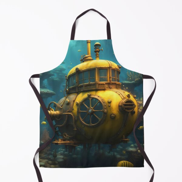 Item preview, Yellow Submarine Adventure Beneath the Waves designed and sold by PawPrintedArt.