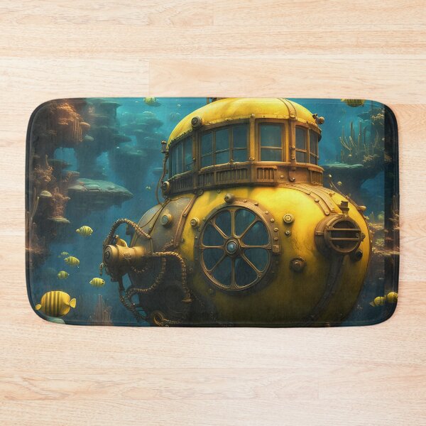 Item preview, Yellow Submarine Adventure Beneath the Waves designed and sold by PawPrintedArt.