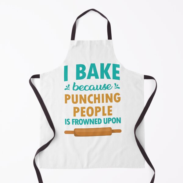 Item preview, I bake because ... designed and sold by Cotton Mine.