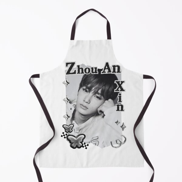 Item preview, ALPHA DRIVE ONE (ALD1) Zhou An Xin (周安信) (Anxin) (안신) Global KPOP Boy Group Black and White Collage Digital Art Portrait designed and sold by AJUNICE STUDIO.