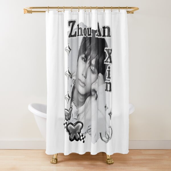 Item preview, ALPHA DRIVE ONE (ALD1) Zhou An Xin (周安信) (Anxin) (안신) Global KPOP Boy Group Black and White Collage Digital Art Portrait designed and sold by AJUNICE STUDIO.
