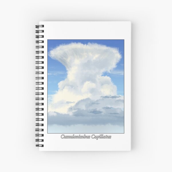 Item preview, Cloud Species Illustration - Cumulonimbus Capillatus designed and sold by Jakkuri.