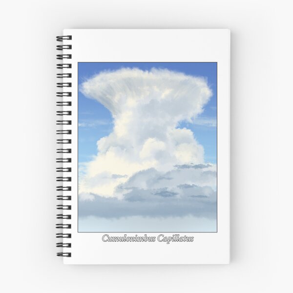 Item preview, Cloud Species Illustration - Cumulonimbus Capillatus designed and sold by Jakkuri.