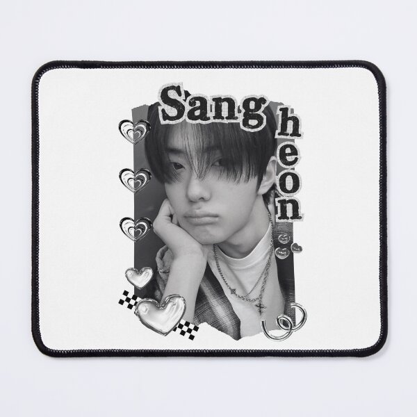 Item preview, ALPHA DRIVE ONE (ALD1) Sanghyeon (상현) (Chung Sang Hyeon) (정상현) Global KPOP Boy Group Black and White Collage Digital Art Portrait designed and sold by AJUNICE STUDIO.