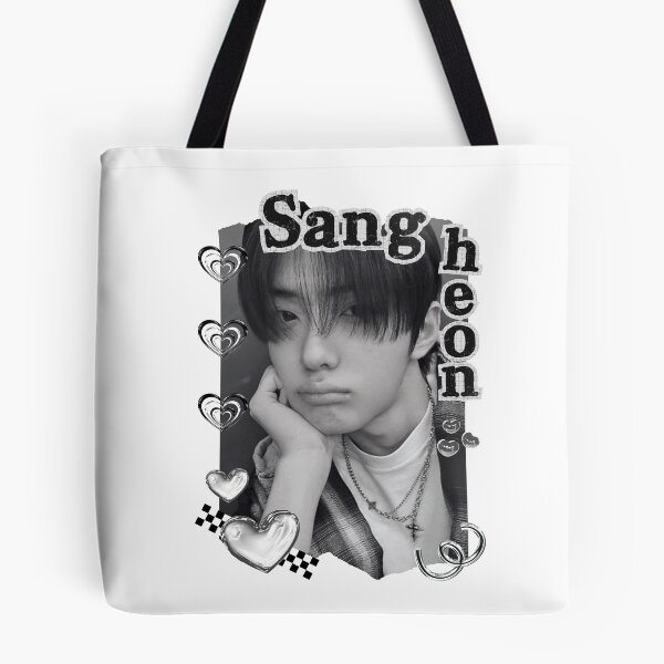 Item preview, ALPHA DRIVE ONE (ALD1) Sanghyeon (상현) (Chung Sang Hyeon) (정상현) Global KPOP Boy Group Black and White Collage Digital Art Portrait designed and sold by AJUNICE STUDIO.