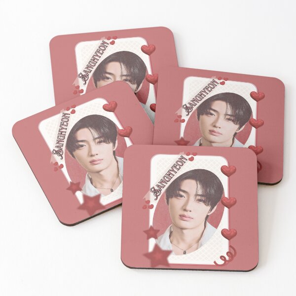 Item preview, ALPHA DRIVE ONE (ALD1) Sanghyeon (상현) (Chung Sang Hyeon) (정상현) Global KPOP Boy Group Card Red Aesthetic Collage Design designed and sold by AJUNICE STUDIO.