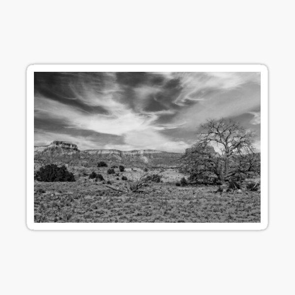 Item preview, Ghost Ranch In Black and White designed and sold by Kay Brewer.