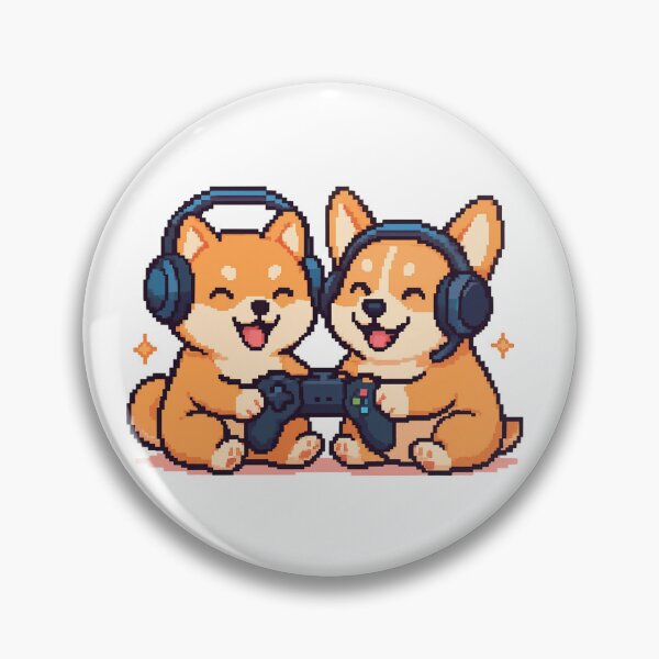 Item preview, Pixel Twin Muchis designed and sold by Arcade&Pixel.