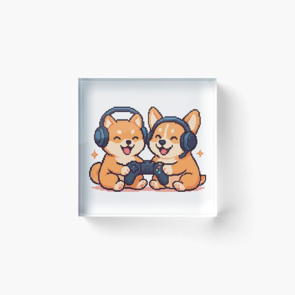 Item preview, Pixel Twin Muchis designed and sold by Arcade&Pixel.