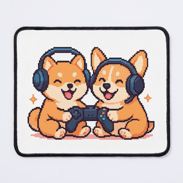 Item preview, Pixel Twin Muchis designed and sold by Arcade&Pixel.