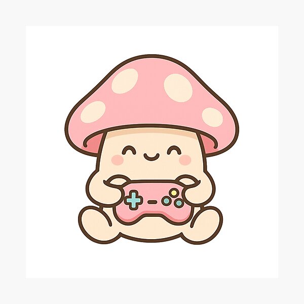 Item preview, Pixel Mushroom designed and sold by Arcade&Pixel.