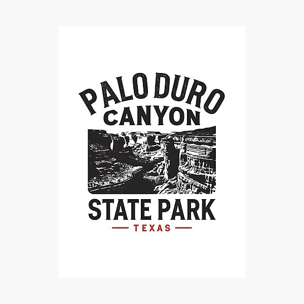 Item preview, Palo Duro Canyon State Park - Texas  designed and sold by GoodOldVintage.