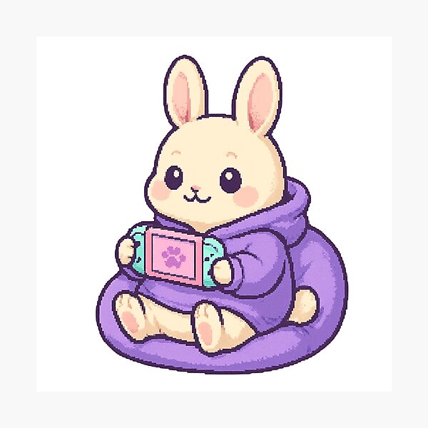 Item preview, Pixel Bunny designed and sold by Arcade&Pixel.