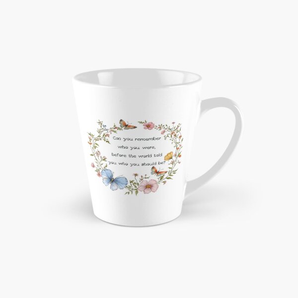 Item preview, Can you remember who you were, before the world told you who you should be? - Charles Bukowski poetic introspective quote designed and sold by KatelynMitalski.