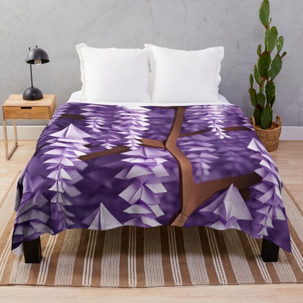 Item preview, Origami Art - Cascading Elegance: The Enchanting Wisteria Tree designed and sold by ArtfulFolds.
