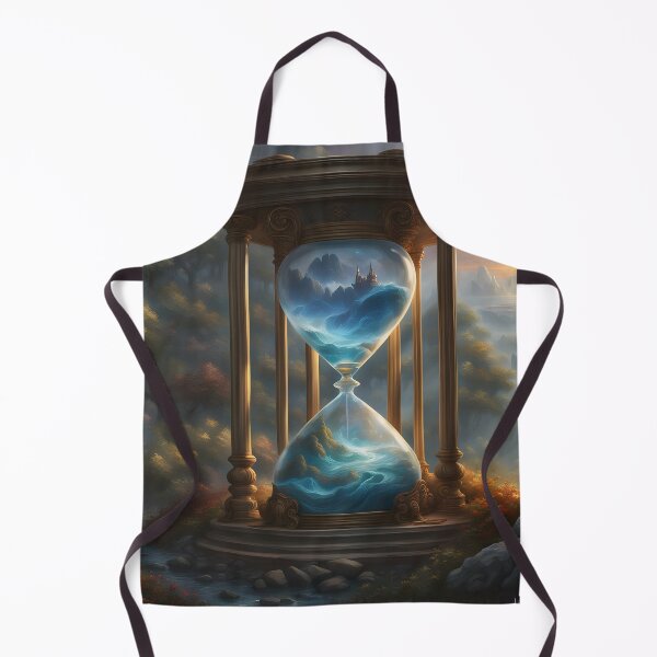 Item preview, Timeless Flow – An Hourglass Reflection on Life designed and sold by PawPrintedArt.
