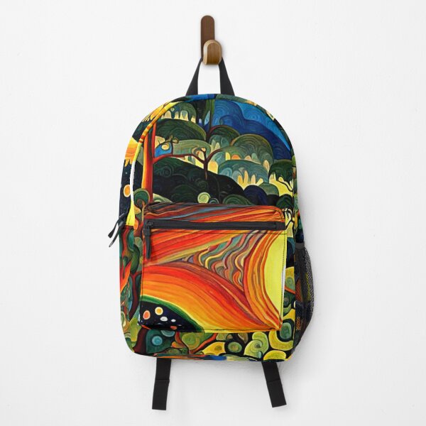 Item preview, Sunset over forest landscape designed and sold by George Hutton Hunter.