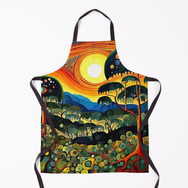 Item preview, Sunset over forest landscape designed and sold by George Hutton Hunter.