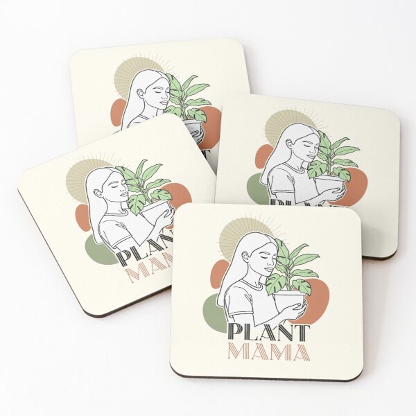 Item preview, Plant Mama Boho Line Art Design for Plant Lovers designed and sold by EnziGartig.