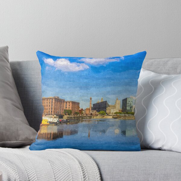 Item preview,  Salthouse Dock Panorama with oil paint effect designed and sold by Paul Madden.