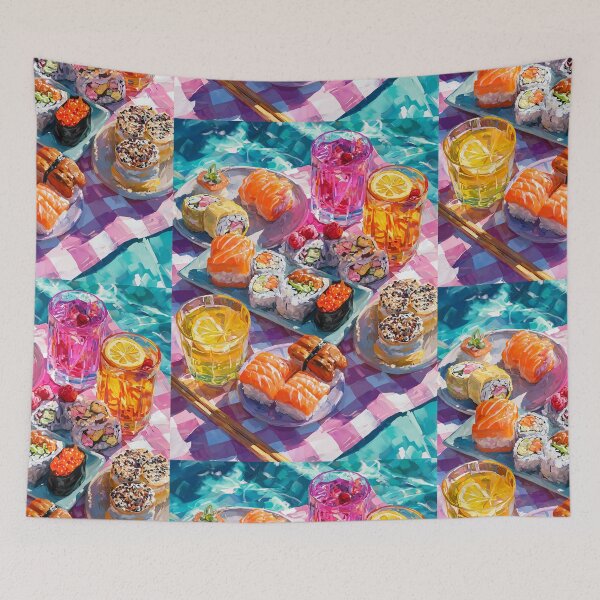 Item preview, sushi illustration designed and sold by Grafititee.
