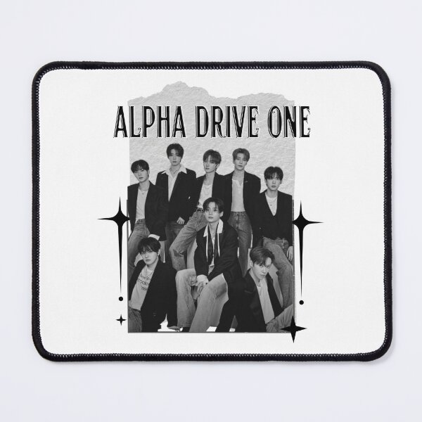 Item preview, ALPHA DRIVE ONE (ALD1) Global KPOP Boy Group Scrapbook Collage Cozy Y2K Vintage Design designed and sold by HELL0WBELLO.