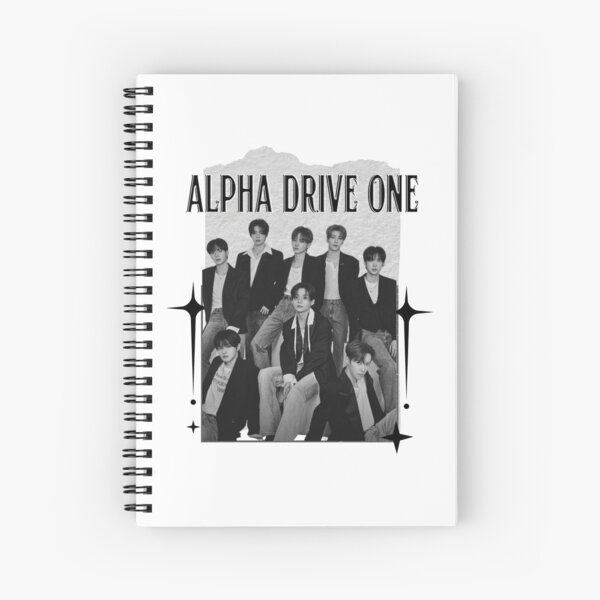 Item preview, ALPHA DRIVE ONE (ALD1) Global KPOP Boy Group Scrapbook Collage Cozy Y2K Vintage Design designed and sold by HELL0WBELLO.