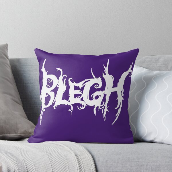 Item preview, White Blegh on Dark Purple designed and sold by Gothica-rose.