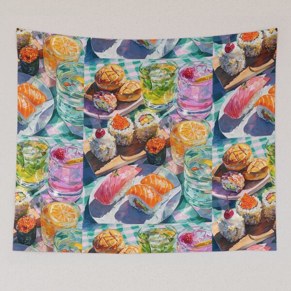 Item preview, sushi illustration designed and sold by Grafititee.