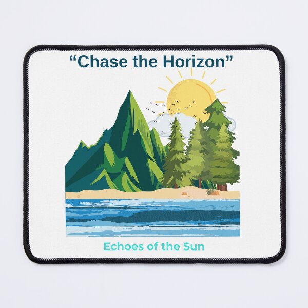 Item preview, “Chase the Horizon – Echoes of the Sun” designed and sold by FLOOVOStudio.