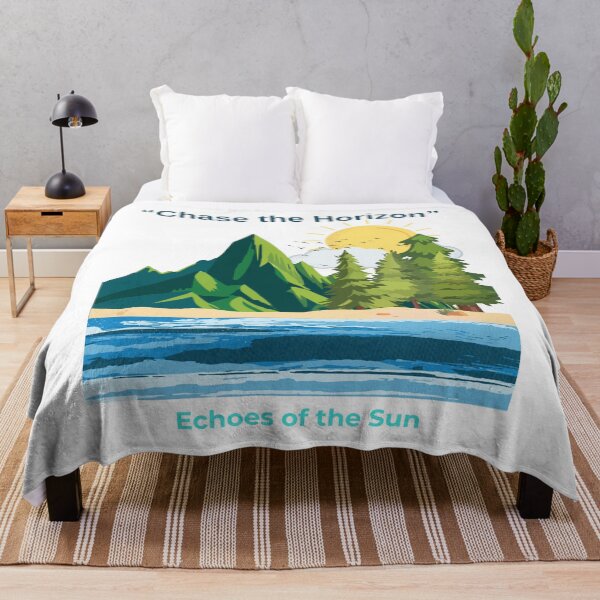 Item preview, “Chase the Horizon – Echoes of the Sun” designed and sold by FLOOVOStudio.