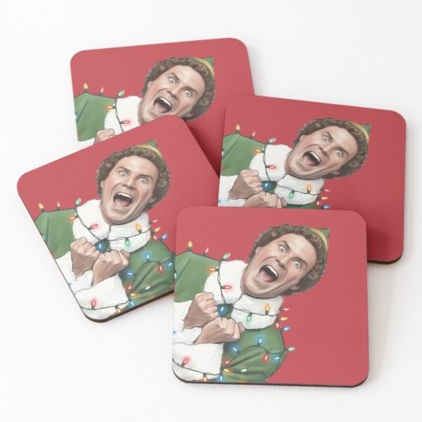 Item preview, Funny Christmas Elf Wrapped in Lights designed and sold by kjanedesigns.
