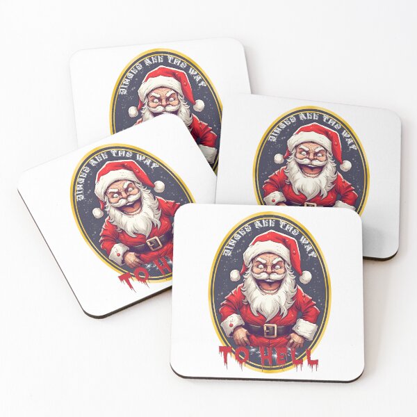 Item preview, Santa Jingle to Hell. Funny Naughty Christmas Bad Santa Horror designed and sold by SkullTroops.