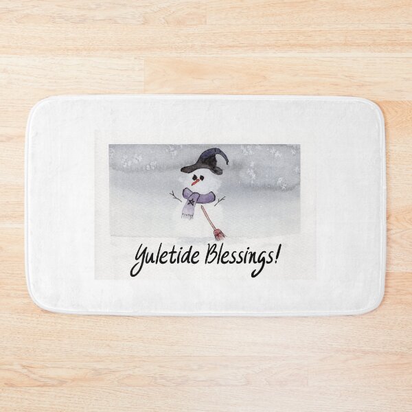 Item preview, Yuletide Blessings Snowman designed and sold by cpollio.