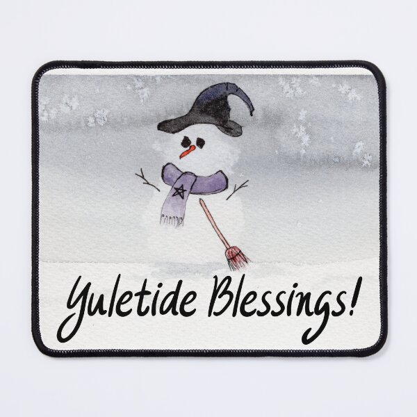 Item preview, Yuletide Blessings Snowman designed and sold by cpollio.