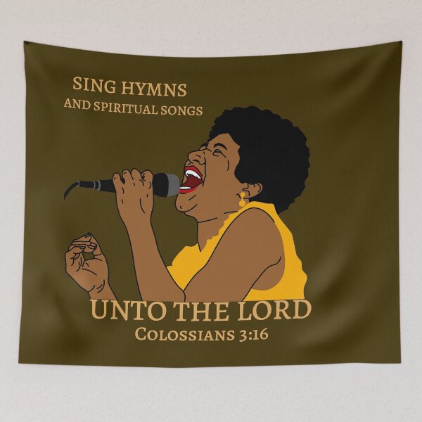 Item preview, Sing Hymns And Spiritual Songs Unto The Lord | Colossians 3:16  designed and sold by Mrs. Kizzy Gillis Heavenly-Merch.