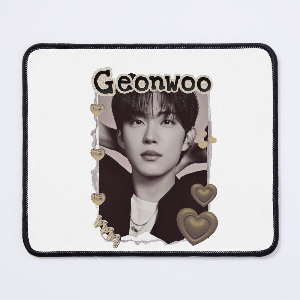 Item preview, ALPHA DRIVE ONE (ALD1) Geonwoo (Kim Geon Woo) (김건우) Global KPOP Boy Group Scrapbook Collage Cozy Y2K Vintage Design designed and sold by HELL0WBELLO.