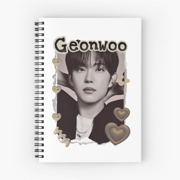 Item preview, ALPHA DRIVE ONE (ALD1) Geonwoo (Kim Geon Woo) (김건우) Global KPOP Boy Group Scrapbook Collage Cozy Y2K Vintage Design designed and sold by HELL0WBELLO.