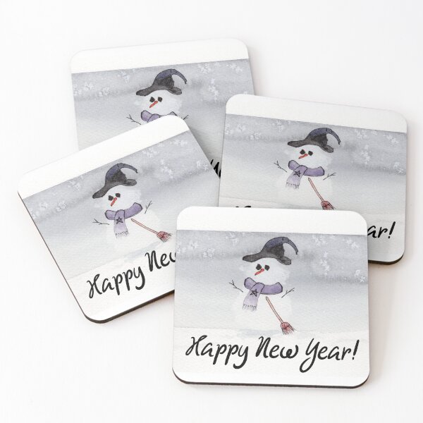 Item preview, Happy New Year! Snowman designed and sold by cpollio.