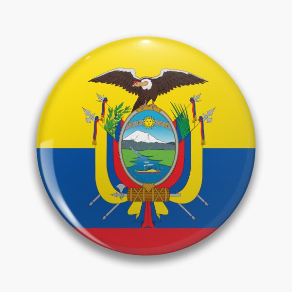 Item preview, Ecuador Flag – Equatorial Sun and Andes Design designed and sold by Dany05117671.