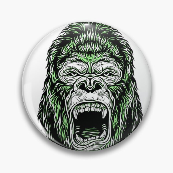 Item preview, Growling Gorilla designed and sold by AmbientArtCo.