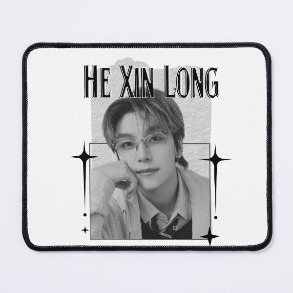 Item preview, ALPHA DRIVE ONE (ALD1) He Xin Long (贺鑫隆) (Xinlong) (씬롱) Global KPOP Boy Group Scrapbook Collage Cozy Y2K Vintage Design designed and sold by HELL0WBELLO.