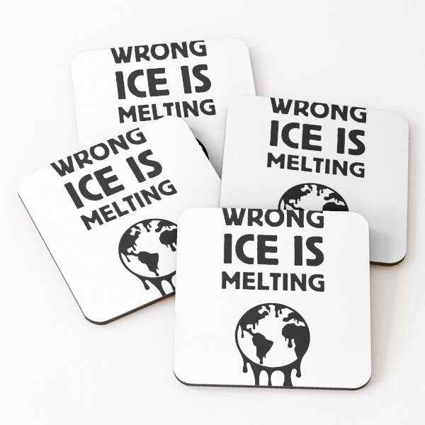 Item preview, The Wrong ICE is Melting (Anti-Ice Design) designed and sold by leftyshirts.