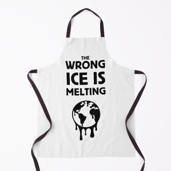 Item preview, The Wrong ICE is Melting (Anti-Ice Design) designed and sold by leftyshirts.