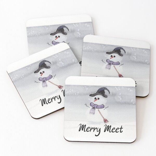 Item preview, Merry Meet Snowman designed and sold by cpollio.