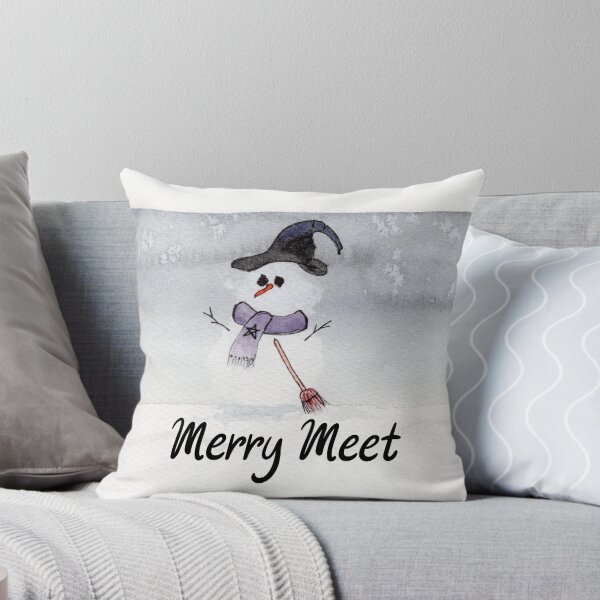 Item preview, Merry Meet Snowman designed and sold by cpollio.